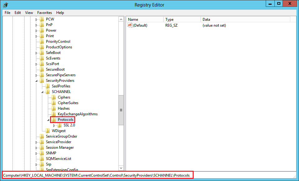 Редактор реестра regedit. HKLM\System\CURRENTCONTROLSET\Control\SECURITYPROVIDERS\Schannel. Защита Windows от уязвимости в SSL v3. HKEY_local_Machine. Regedit app player